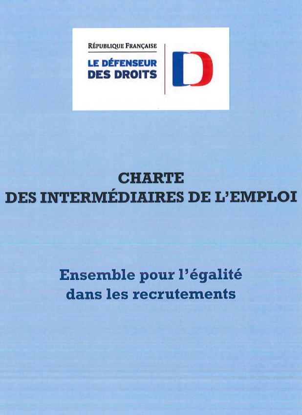 Charte des intermédiaires de l'emploi